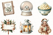Neutral Christmas Clipart, an Illustration by OK Design (Thumbnail 5 of 5)
