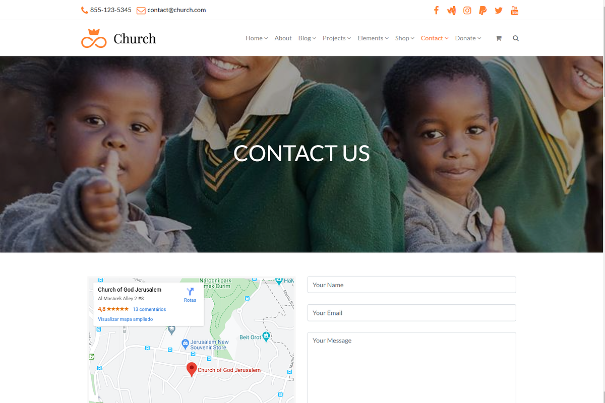 Church Religious WordPress Theme, a WordPress Template by Visualmodo (Photo 15 of 31)