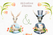 Hello Spring Watercolor Illustration, an Illustration by Watercolor Nomads (Thumbnail 4 of 4)