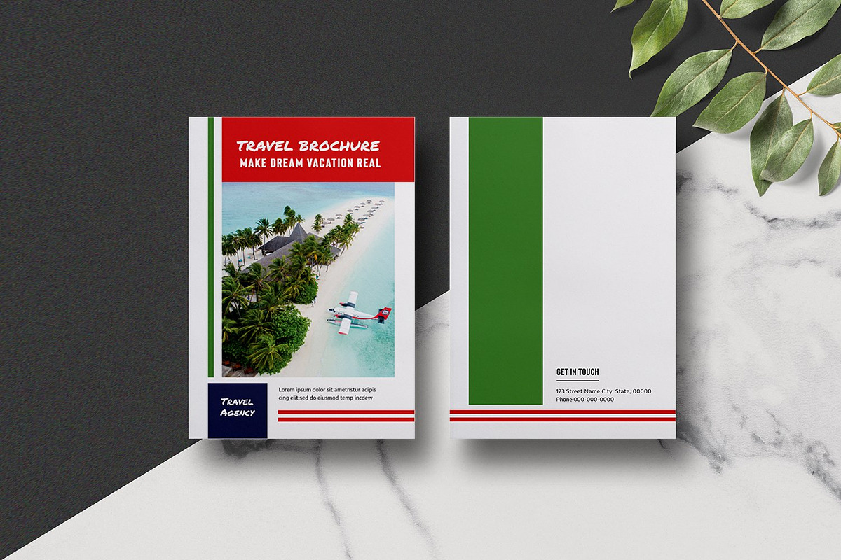 Travel Agency Brochure, a Brochure Template by Template Shop (Photo 6 of 6)