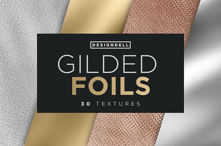 30 Gilded Foils, a Texture Graphic by Designdell