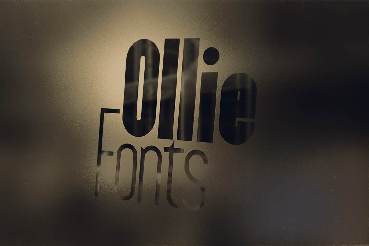 Ollie Typeface preview 5