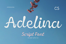 CS Adelina – Script Font