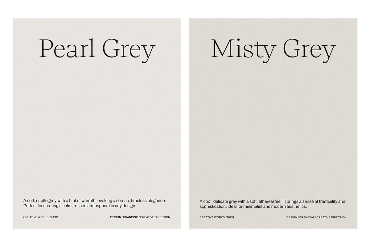 6 Sustained Grey Grain Backgrounds, a Texture Graphic by CREATIVE WORKS. (Photo 2 of 5)