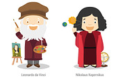 32 Discoverers &Inventors of History, an Education Illustration by asantosg (Thumbnail 5 of 17)