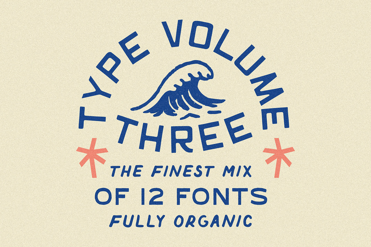 Type Volume Three, a Handwritten Font by Taylor Penton (Photo 1 of 5)