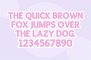 Baby Bold - Cute Stitched Baby Font, a Sans Serif Font by KiddoGlyphs Studio (Thumbnail 4 of 5)