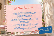 Within Romance - Cursive Script Font, a Script Font by Subectype Studio (Thumbnail 15 of 15)