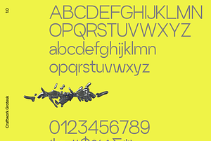 Craftwork Grotesk Font