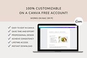 Cookbook Template CANVA, a Magazine Template by OrganizationOasisRo (Thumbnail 6 of 10)