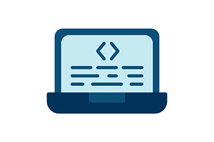 Coding Flat Icon, an Icon by Pexelpy