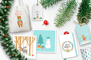 Very Christmas Animals, an Animal Illustration by UTM Studio (Thumbnail 8 of 9)