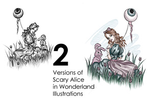 Scary Alice in Wonderland
