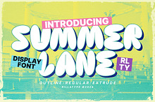 Summerlane Display Font