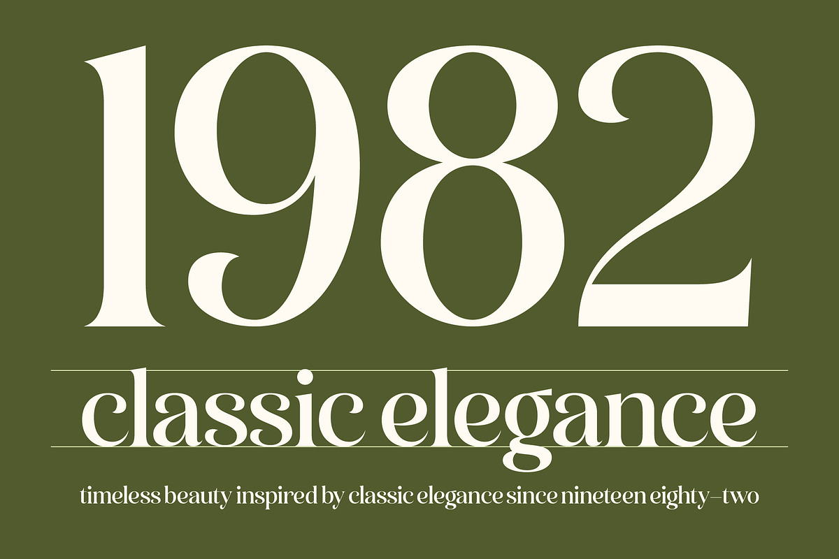 Balance Aesthetic Luxury Serif, a Serif Font by timelesstype.co (Photo 9 of 20)