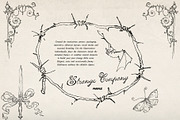 Strange Company Halloween Line Art, a Decorative Illustration by Purple (Thumbnail 11 of 14)