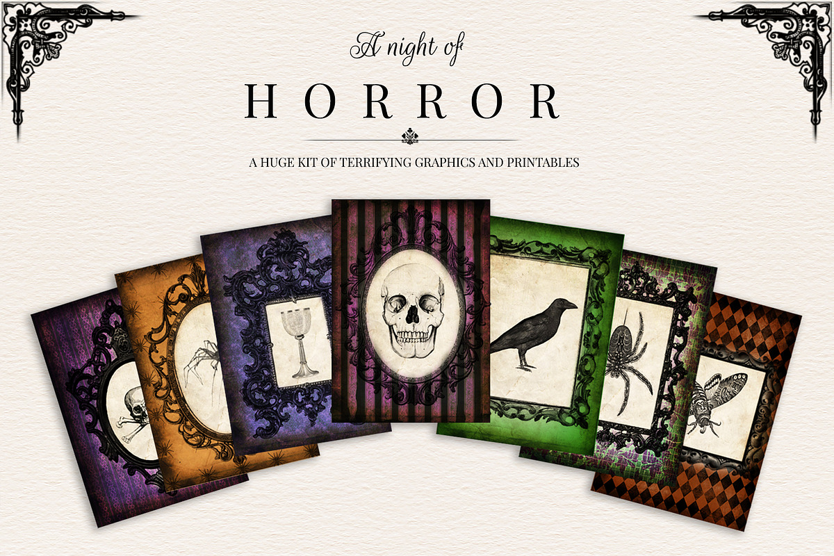 A Night of Horror, a Templates & Theme by Digital Vintage (Photo 1 of 9)