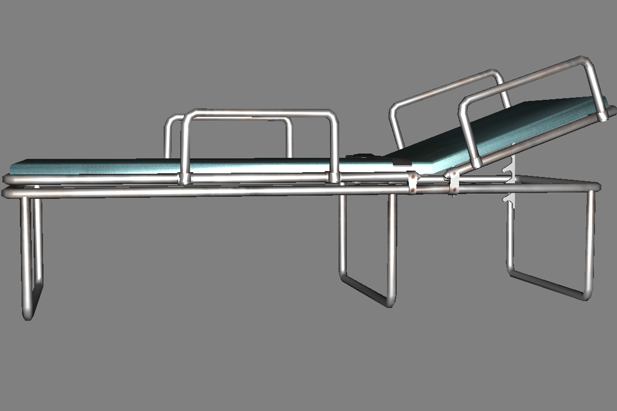 Med_Cot, a Furniture 3D Model by 2dawngames (Photo 2 of 2)