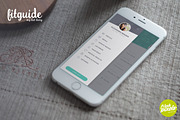 FitGuide - Diet & Sport App Design, a Templates & Theme by FreshPixels (Thumbnail 3 of 5)