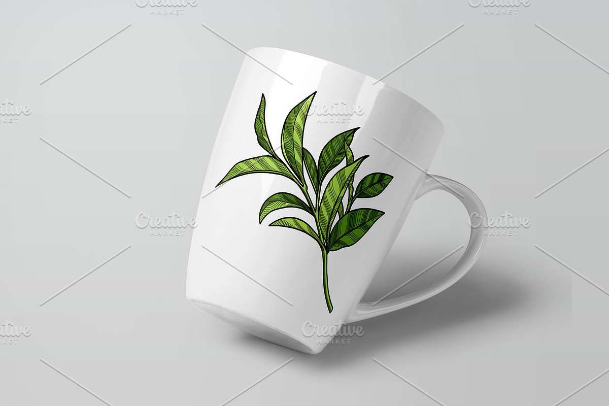 Coffee, cacao, tea., an Object Graphic by VitalinaGofman (Photo 9 of 11)
