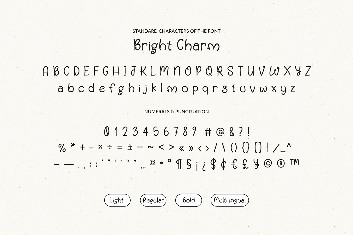 Bright Charm - Handwriting Font, a Handwritten Font by Kaya Fonts (Photo 19 of 30)
