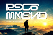 Coastal Blocks - Futuristic Font, a Sans Serif Font by 177Studio (Thumbnail 2 of 8)