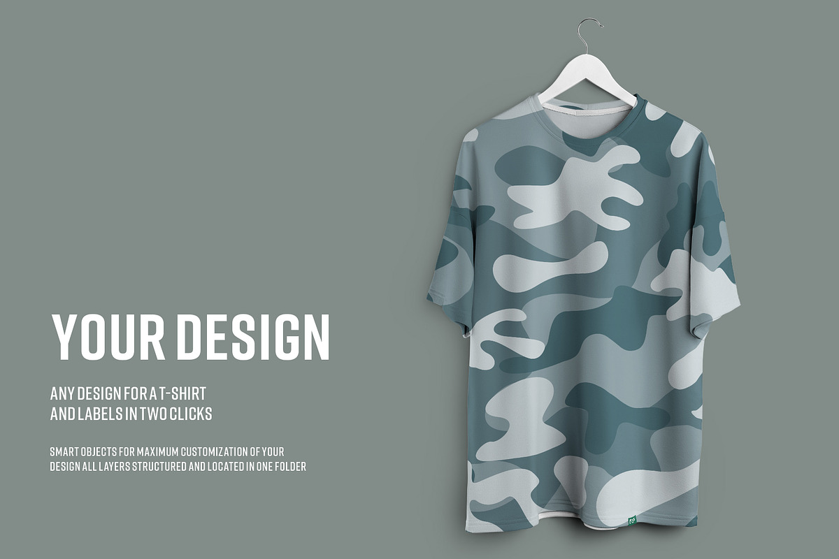11 Mockups Oversize T-shirt, a Shirt Mockup by Grow Design Craft Studio (Photo 5 of 8)