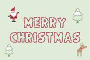 Christmas Village font, a Handwritten Font by Fourteen Letter (Thumbnail 4 of 6)