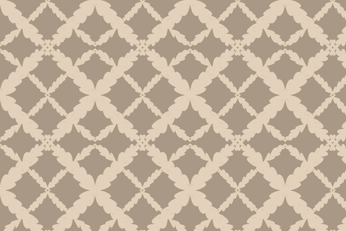Botanical Trellis Vector Pattern, a Pattern Graphic by NayaChu (Photo 1 of 8)