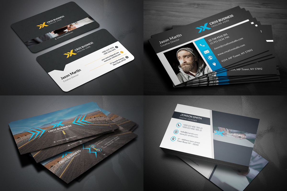 Full & Final New 450 Business Cards, a Business Card Template by Genereux Art (Photo 8 of 44)