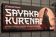 Kanzuri - Japanese Font, a Font by Pekotype (Thumbnail 12 of 15)