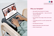 Feminine Coaching Website Template, a WordPress Template by Web Template Market (Thumbnail 3 of 9)