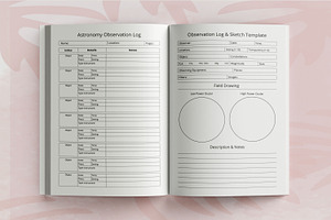 100 Editable KDP Interior Planner