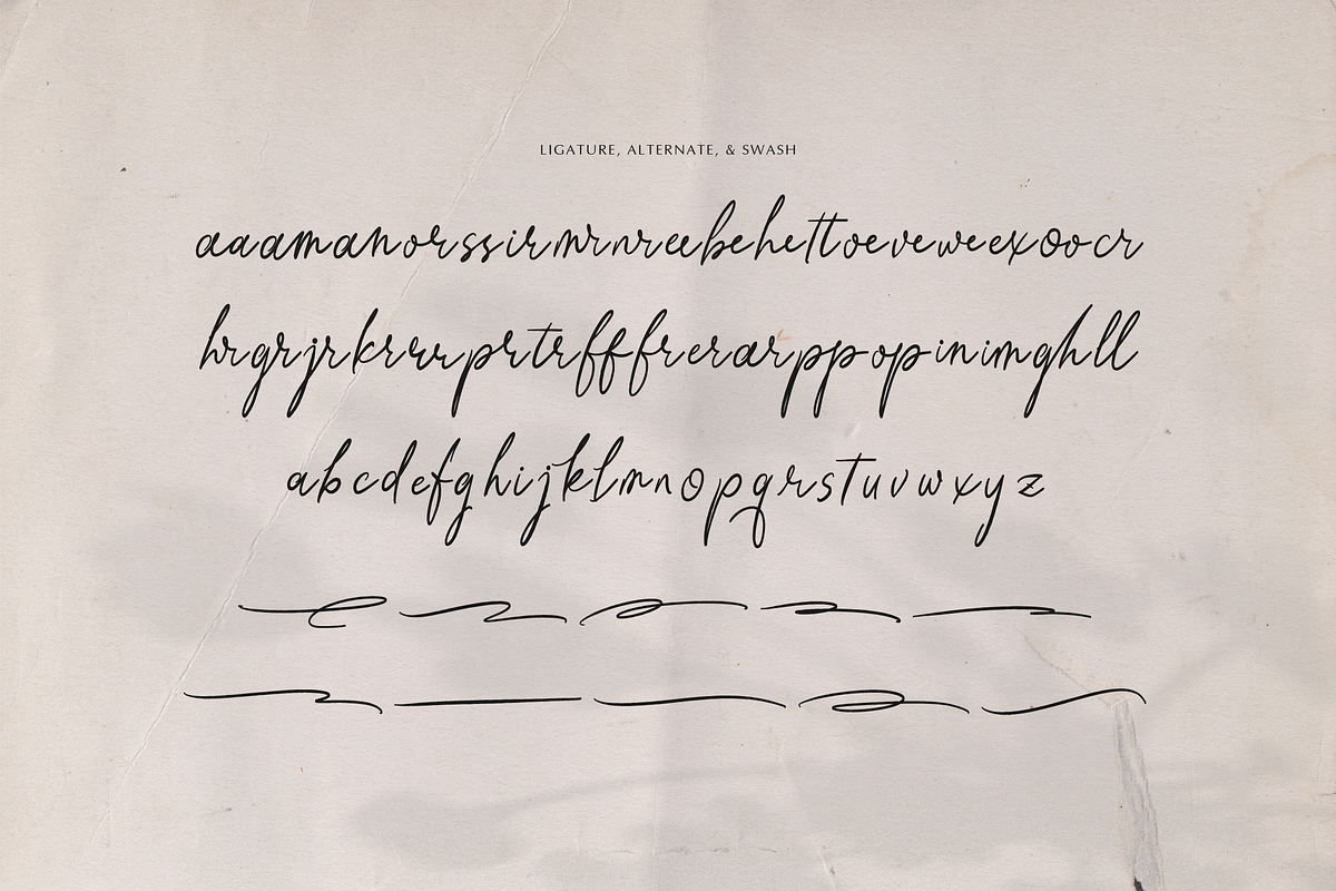 Sekar Wangi Casual Handwritten Font, a Font by gracetype_studio (Photo 12 of 12)