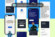 Portyo Personal Portfolio Templates, an UI Kit Template by Lumina_ui_ux202 (Thumbnail 7 of 7)