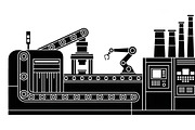 Bold industrial machine silhouette, an Illustration by Amazin_art (Thumbnail 16 of 31)