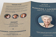 Bluejay Funeral Program Template, a Brochure Template by loswl (Thumbnail 2 of 3)
