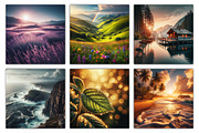 Summer Background, an Illustration by RobertsArt (Thumbnail 4 of 5)