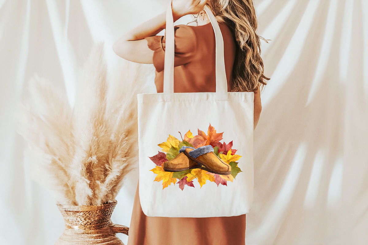 Watercolor Neutral Autumn Clipart, an Illustration by Libby Wishes (Photo 7 of 7)