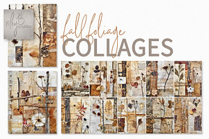 Fall Foliage Collages