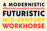 Acre Extrabold, a Sans Serif Font by Jonathan Ball (Thumbnail 2 of 5)
