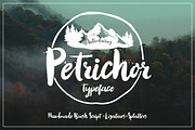 Petrichor Typeface, a Script Font by dreamwaves (Thumbnail 1 of 5)