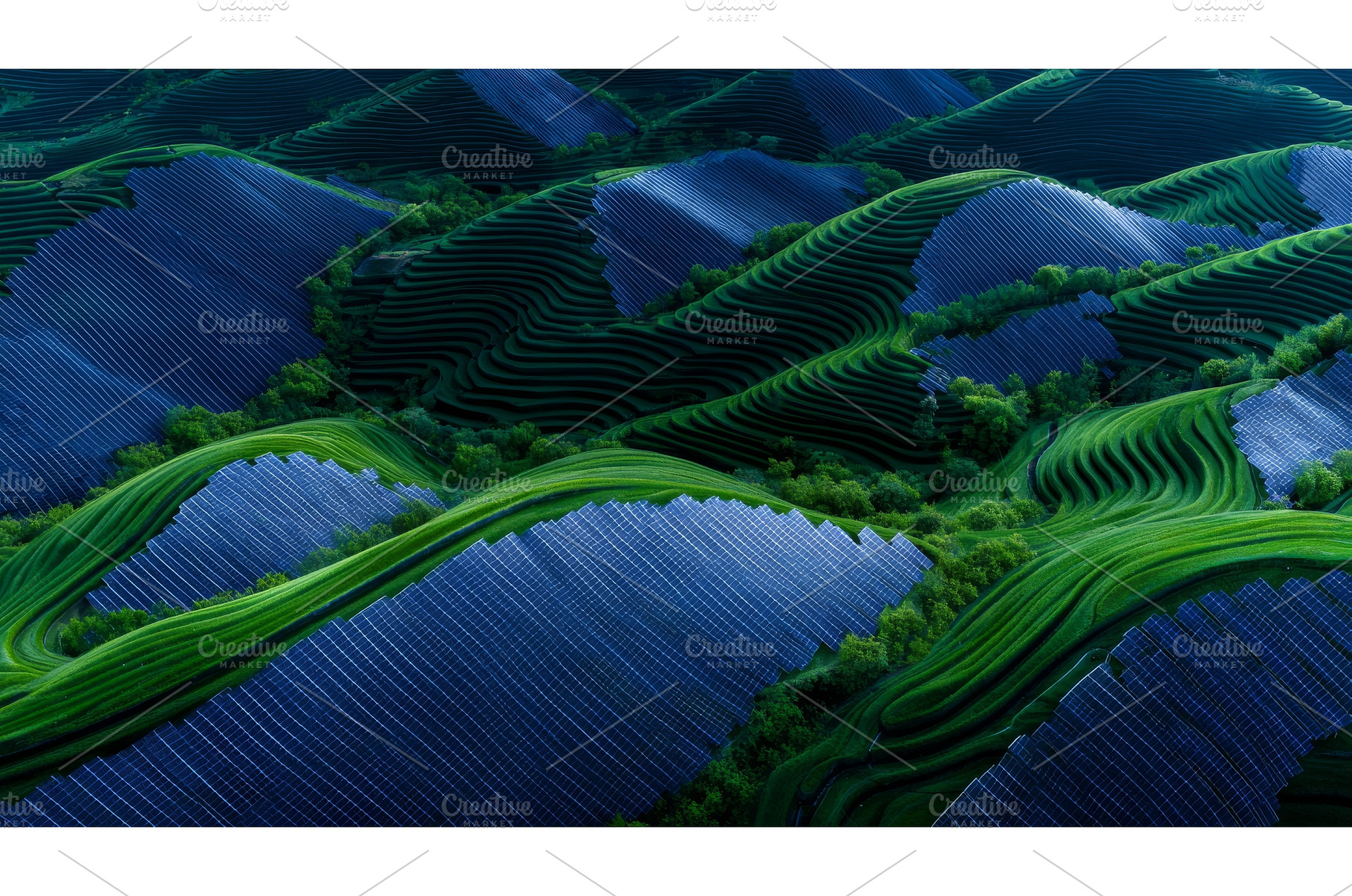 From an aerial vantage point, solar, an Industrial Photo by ZinetroN