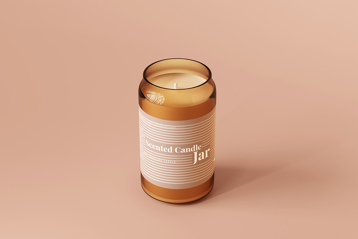 Amber Glass Candle Mockup Bundle, a Packaging Mockup by pmvch (Photo 112 of 135)