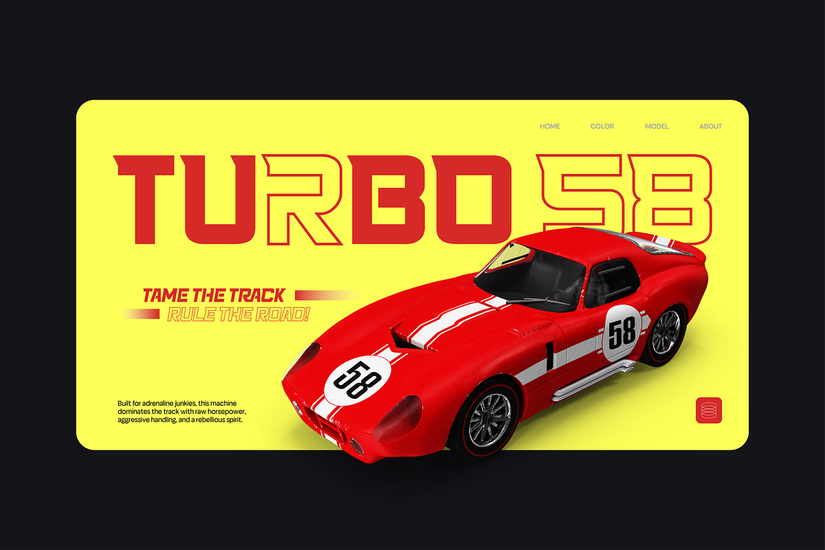 Racing 58 - Sport Racing Logo Font, a Sans Serif Font by Casloop Studio (Photo 5 of 9)