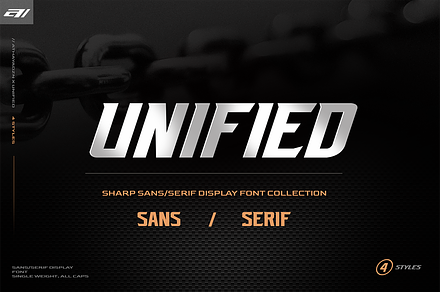 AZN Unified, a Font by AthayaDZN