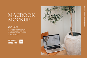 Macbook Mockup, TERRA 24
