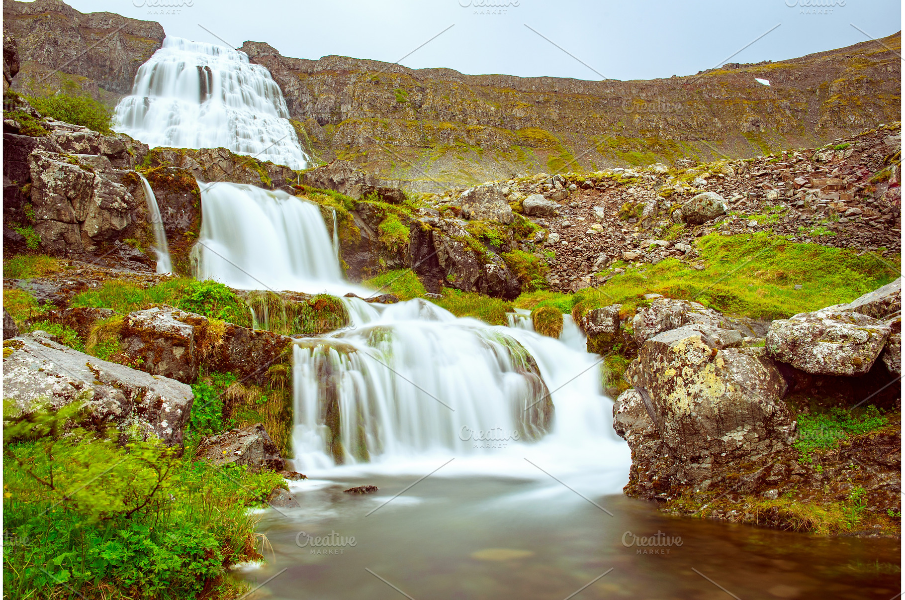 Dynjandi is one the most famous, a Nature Photo by Nature and travel