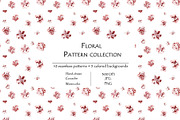 Floral Pattern Collection, a Pattern Graphic by Ann Bright (Thumbnail 3 of 16)