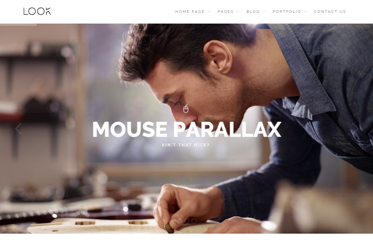 Look - Creative WordPress Theme, a WordPress Template by NOMAD THEME (Photo 4 of 4)